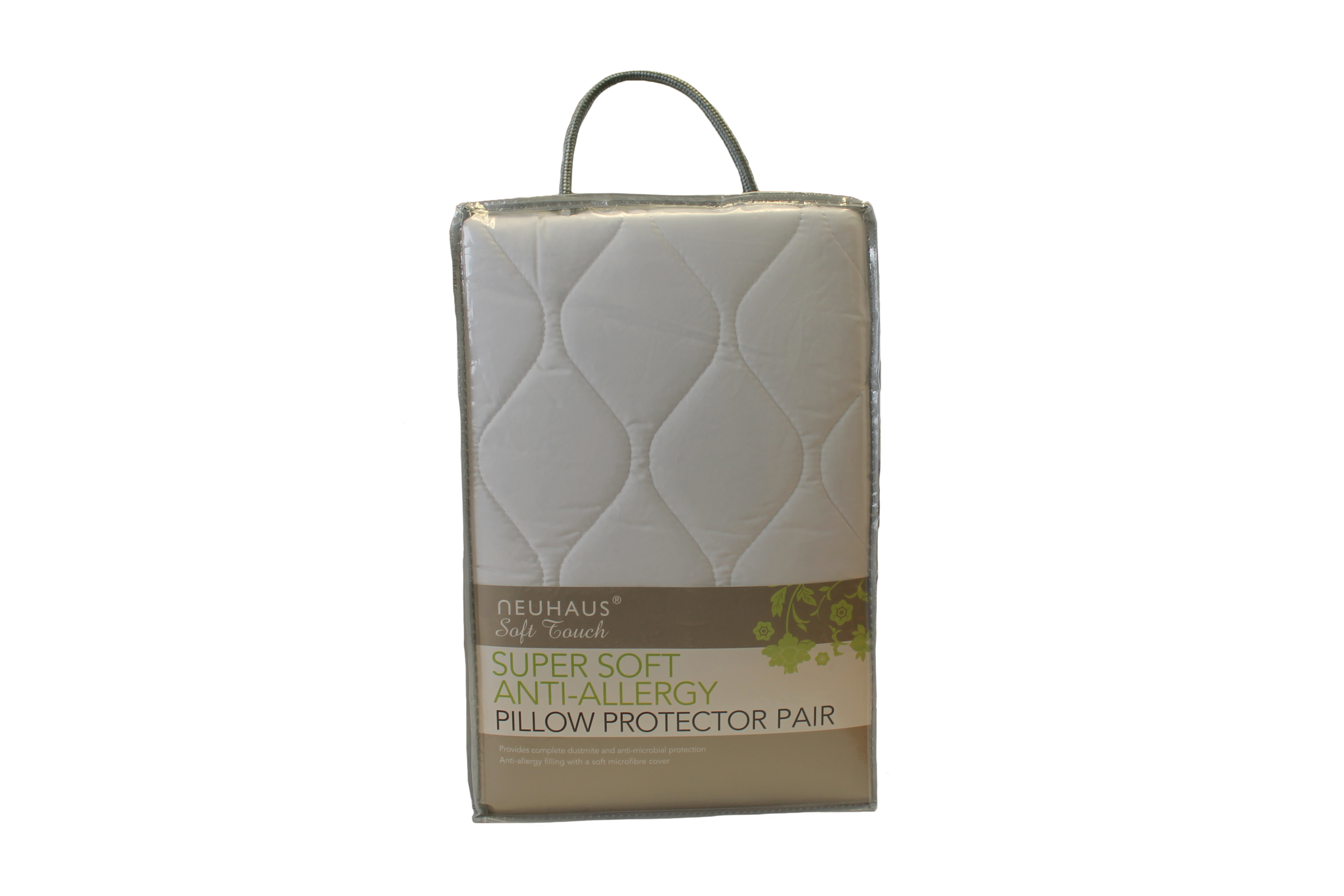 Neuhaus Supersoft Anti Allergy Microfibre Pillow Protector Pair